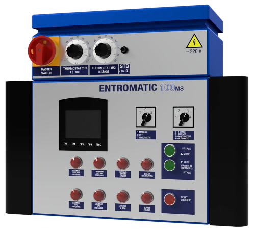 Hot water boilers controller (ENTROMATIC 100MS)